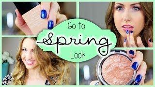 Get Ready with Me  Go To Spring Look w/MakeupbyAlli!