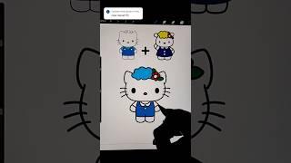 Dear daniel + Fifi  #sanrio #hellokitty #cute #drawing #kawaii #cuteart #digitalart #art