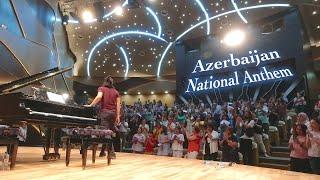 "Azerbaijan National Anthem" Something Amazing happened !! [4K]