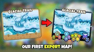 How Fast Can You Black Border Glacial Trail in BTD6?