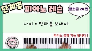 단계별 피아노 레슨 왕초급 24편ㅣ피아노 레슨ㅣ피아노 독학ㅣ 피아노 배우기 ㅣPiano Lesson