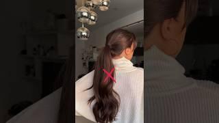 Volume ponytail 