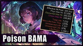 Poison BAMA Necro Tank ~ Endgame Showcase~ Path of Exile 3.25