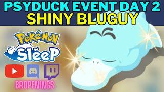 Eevee Day 2: Shiny Bluguy #pokemonsleep #psyduck #shinypokemon