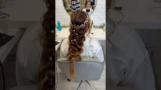 Bridal hair Mermaid Braid #mermaidbraid #braid #bridalhair #bridalhairstyle #bridehair #hairstyle