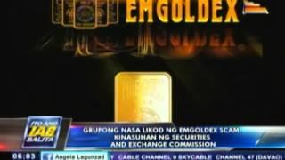 Grupong nasa likod ng Emgoldex scam, kinasuhan ng Securities and Exchange Commission