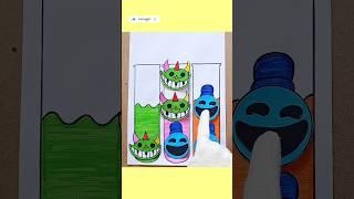 ⏪ Reverse Play Poppy Playtime 4 Puzzle Tubes Game #pianosaurus #shortsvideo #trending