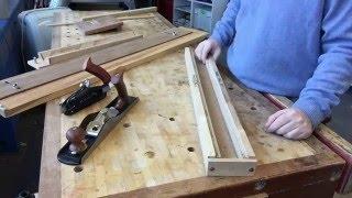 Various woodworking jigs for hand tool work