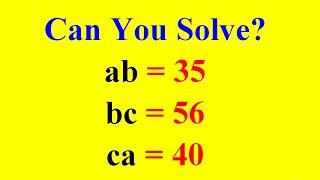 A Nice Algebra Equation | Math Olympiad Problem