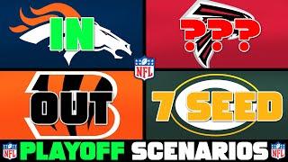 NFL Week 18 PLAYOFF Scenarios