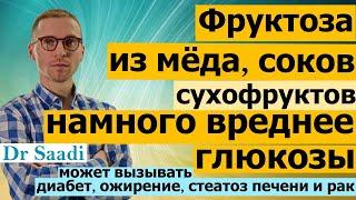 Фруктоза в соках и сладких фруктах не даёт вам похудеть! | Dr. Sergey Saadi