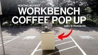 I hosted a FREE COFFEE pop up for my neighbors!