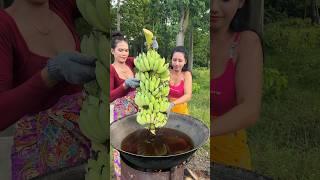 Green banana crispy cook recipe #cooking #cook #shortvideo #food #shorts #recipe