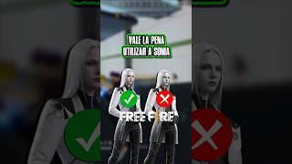 VALE la PENA UTILIZAR a SONIA en FREE FIRE 