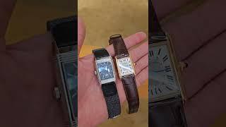 can a reverso and a tank exist in the same collection?  #cartier #reverso #swisswatches