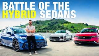 Toyota Camry vs. Honda Accord vs. Hyundai Sonata: Midsize Hybrid Sedans Comparison Test