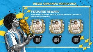 MARADONA  IS FINALLY BACK IN FC MOBILE  CONFIRMED NEW MARADONA EVENT  FREE 99 OVR MARADONA 