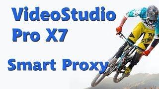 Corel VideoStudio Pro X7, laggy video fix with smart proxy