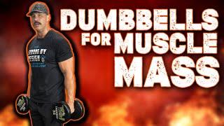 The ONLY 5 Dumbbell Exercises You Need for Muscle Mass 