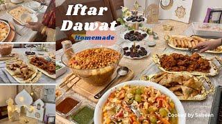 How to host an Iftar Dawat at homeTableSetting ideas Biryani-Handi-Basboussa|Cooked by Sabeen