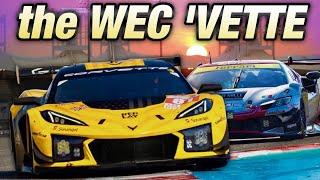 Corvettes NEW Z06 race car BATTLES Ferrari, Porsche and the FIA WEC LMGT3 field at Bahrain