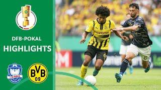 Underdog scores! | 1. FC Phönix Lübeck vs Borussia Dortmund 1-4 | Highlights | DFB-Pokal First Round