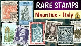 Most Expensive Stamps In The World - Mauritius To Italy | Italian Stamps Worth Money