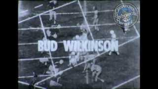 Inside Football with Bud Wilkinson - Show 7. late 1950's.