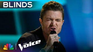 Creigh Riepe Tugs on the Coaches' Heartstrings with "Beautiful Things" | Voice Blind Auditions | NBC