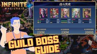 Guild Boss Guide For Late Game/End Game.. How To Build Your Team... | INFINITE MAGICRAID