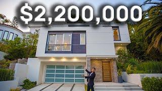 What $2.2 Million Gets You in the Hollywood Hills! | Los Angeles Luxury Mansion Tours