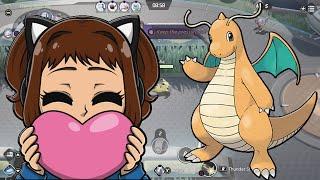 Maining Dragonite in Pokemon Unite with Viewers!