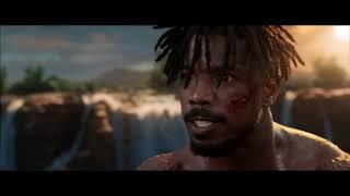 Black Panther (2018) - T'Challa vs. Killmonger Coronation Ceremony Fight Scene (Is This Your King?)