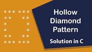 Hollow Diamond Pattern