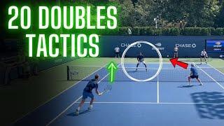 Dominate the net: 20 advanced doubles tips to win more tennis matches