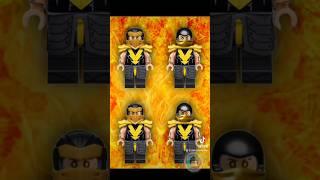 LEGO Scorpion Minifigure Tutorial #Lego #mortalkombat #MK1 #HanzoHasashi