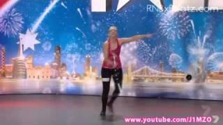 Australia's Got Talent 2011 - Danielle Bentick (Acrobatic Tricks)