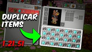  COMO DUPLICAR ITEMS EN MINECRAFT BEDROCK 1.21.51 / NUEVO BUG