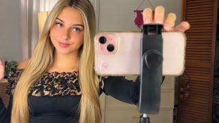 ASMR Tingly Mirror and Camera Tapping  Whispering