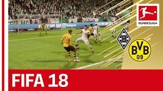 Mönchengladbach vs. Dortmund - FIFA 18 Prediction with EA Sports