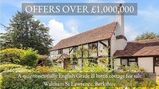 FOR SALE - A quintessentially English Grade II listed cottage | Waltham St Lawrence | Berkshire