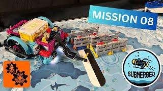 2024-2025 FLL SUBMERGED Mission 08 Artificial Habitat Solution with Spike Prime