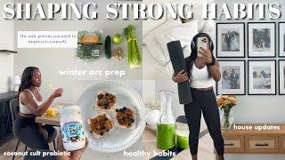 BUILDING BETTER HABITS BEFORE 2025 | winter arc prep, routine revamp, coconut cult & sea moss gel