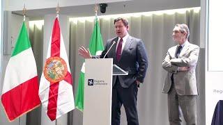 Gov. Ron DeSantis wraps five-day trade mission in Italy