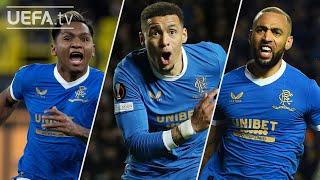  MORELOS, TAVERNIER, ROOFE | All RANGERS 2021/22 GOALS to reach the #UEL Final 