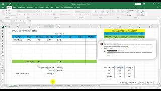 PVC Label Calculation in Flexible Packaging