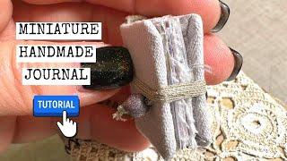 Tiny Books, Big Fun: A DIY Miniature Journal Charm Tutorial