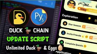 Duck  Chain Unlimited Coin Script | Duck Chain Paydroid Setup | Duck Chain Termux command