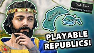 You can FINALLY play as a REPUBLIC in CK3.. and it's INSANE!