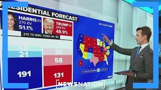 Kamala Harris holds slight lead in Pennsylvania: Decision Desk HQ polls | NewsNation Now